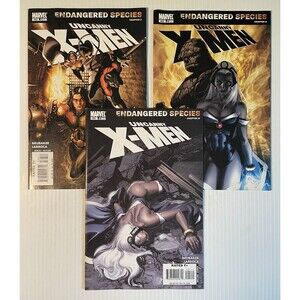 X-Men Uncanny Endangered Species Ch.2, 6, & 14; No.488, 489, & 491 (2007) Marvel